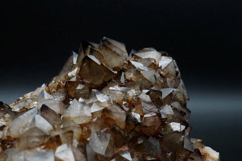 Quartz (var. Smoky quartz) - Beauvoir quarry, Echassieres, Allier, France (Author: DanovskiM)