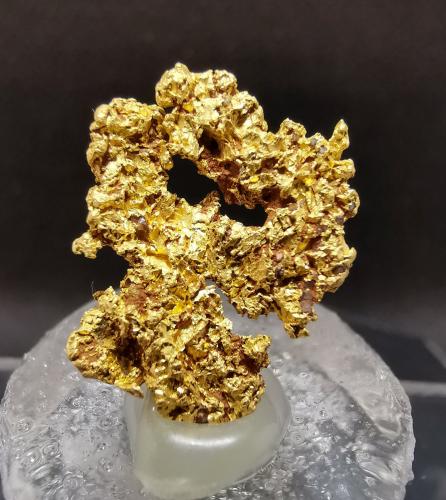 Oro<br />Sierra de la Chimenea, Zona Talarrubias / Casas de Don Pedro, Comarca La Siberia, Badajoz, Extremadura, España<br />2.1cm<br /> (Autor: Diego Navarro)