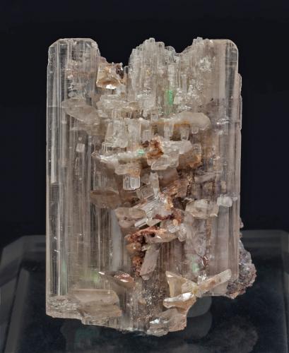 Cerusita con Malaquita<br />Mina Mammoth-Saint Anthony, Depósito St. Anthony, Tiger, Distrito Mammoth, Condado Pinal, Arizona, USA<br />4.7 × 3.4 × 3.2 cm<br /> (Autor: Jordi Fabre)