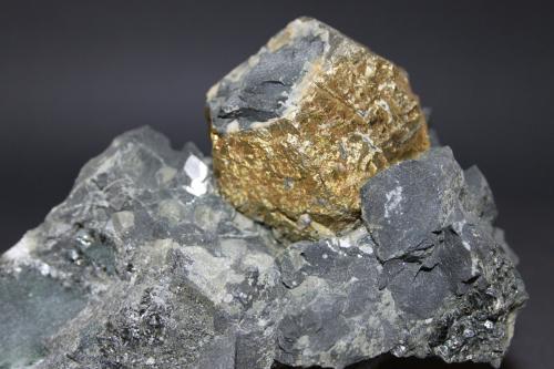 Pirita<br />Concesión San Carlos, Valuengo, Jerez de los Caballeros, Comarca Sierra Suroeste, Badajoz, Extremadura, España<br />140 x 80 mm<br /> (Autor: Joaquin Blanco Cortina)