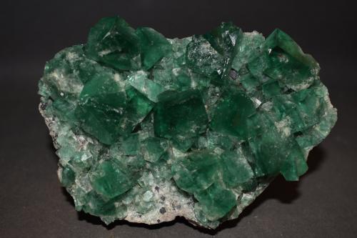 Fluorita<br />Mina Rogerley, Frosterley, Weardale, North Pennines Orefield, County Durham, Inglaterra / Reino Unido<br />113 x 90 mm<br /> (Autor: Joaquin Blanco Cortina)