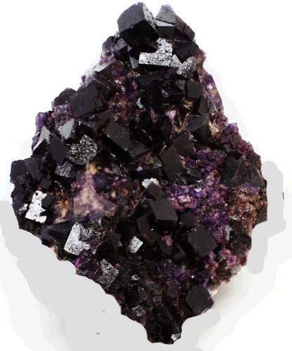 Fluorita<br />Mina Encantada, La Encantada, Municipio Melchor Múzquiz, Coahuila (Coahuila de Zaragoza), México<br />130x100x80 mm.<br /> (Autor: Luis Edmundo Sánchez Roja)