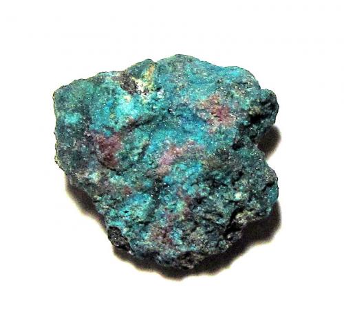 Alfredopetrovite, Chalcomenite, Krut'aite<br />Mina El Dragón, Provincia Antonio Quijarro, Departamento Potosí, Bolivia<br />10 mm x 9 mm. Mass: 0.54 g.<br /> (Author: Carles Millan)
