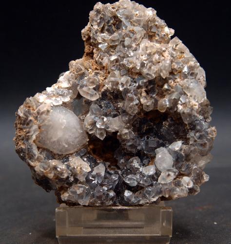 Cuarzo<br />Barranco Los Pajaritos-Cabezo de Don Juan, Llano del Beal, Cartagena, Comarca Campo de Cartagena, Región de Murcia (Murcia), España<br />8 x 6.5 cm<br /> (Autor: Pedro Antonio)