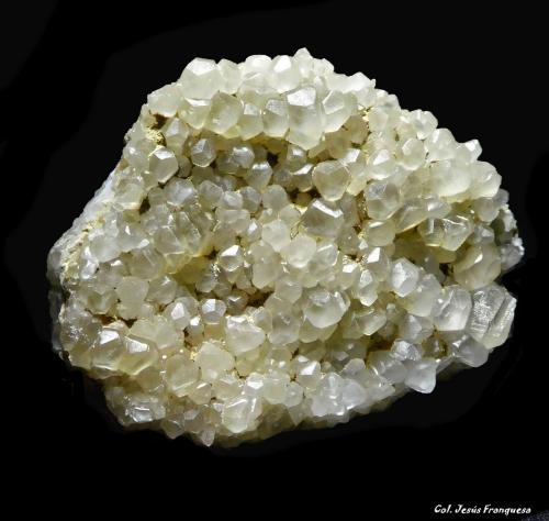 Calcita.<br />Santa Eugènia de Berga, Comarca Osona, Barcelona, Cataluña / Catalunya, España<br />75x60 mm<br /> (Autor: Jesus Franquesa Baucells)