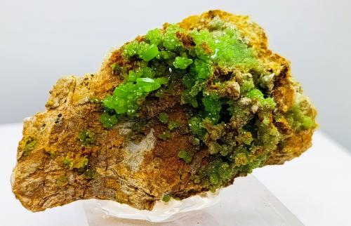 Piromorfita.<br />Mina Daoping, Gongcheng, Prefectura Guilin, Región Autónoma Guangxi Zhuang, China<br />8x4<br /> (Autor: AntonioJesus)