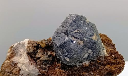 Galena.<br />Fundición La Cruz, Linares, Comarca Sierra  Morena, Jaén, Andalucía, España<br />6''5x3cm<br /> (Autor: AntonioJesus)