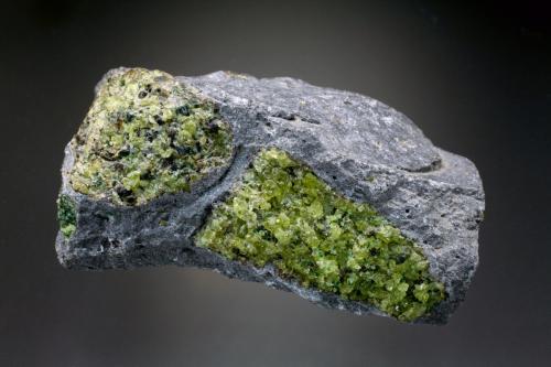 Forsterite<br />San Carlos, San Carlos Indian Reservation, Gila County, Arizona, USA<br />13x7x4 cm<br /> (Author: Jesse Fisher)