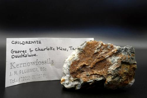 Childrenite<br />George and Charlotte Mine, Gulworthy, West Devon, England, UK<br />5 x 3,3 x 2,7 cm. / 44 g<br /> (Author: DanovskiM)