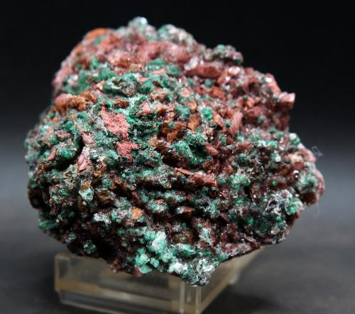 dolomita y rosasita<br />Bou Beker, distrito minero Touissit-Bou Beker, Provincia Jerada, Región Oriental, Marruecos<br />8 x 5 cm<br /> (Autor: Pedro Antonio)