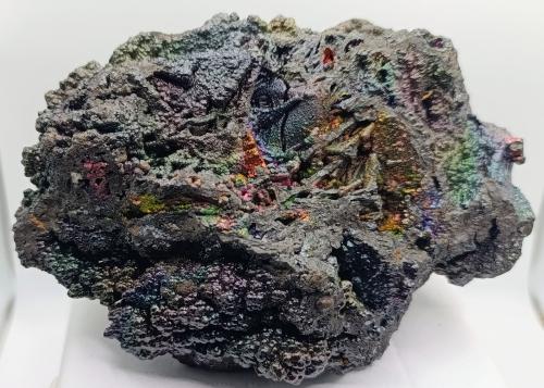 Goethita irisada.<br />Mina La Lapilla, La Lapilla, Alosno, Comarca El Andévalo, Huelva, Andalucía, España<br />17x12 cm<br /> (Autor: AntonioJesus)