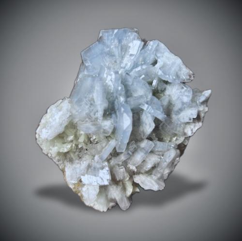 Barita y Dolomita<br />Mina Moscona, El Llano, Solís, Corvera de Asturias, Comarca Avilés, Principado de Asturias (Asturias), España<br />7x6cm.<br /> (Autor: castrominerals)