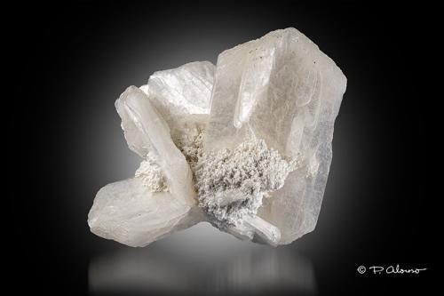 Estilbita-Ca<br />Maharashtra, India<br />4,5cm x 4,5cm x 4cm<br /> (Autor: Pere Alonso)