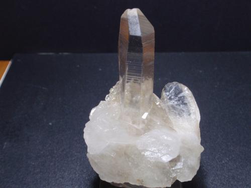 Cuarzo (variedad hialino)<br />Ladhak, Himalaya, Kashmir, India<br />50x78 mm<br /> (Autor: Ignacio)