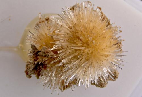 Aragonito<br />La Serna Quarry (La Tinaja Quarry), La Serna, Pantoja, Comarca La Sagra, Toledo, Castilla-La Mancha, Spain<br />grupo 1.5 cm<br /> (Autor: Cesar M. Salvan)