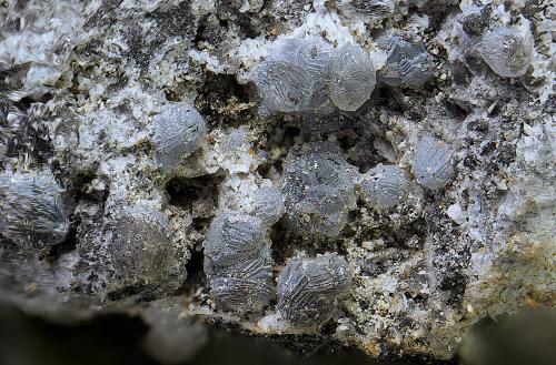 Mansfieldita<br />Mina Antoñita, Las Muleras, Pozoblanco, Comarca Los Pedroches, Córdoba, Andalucía, España<br />Campo de visión de  5 mm.<br /> (Autor: Antonio Carmona)