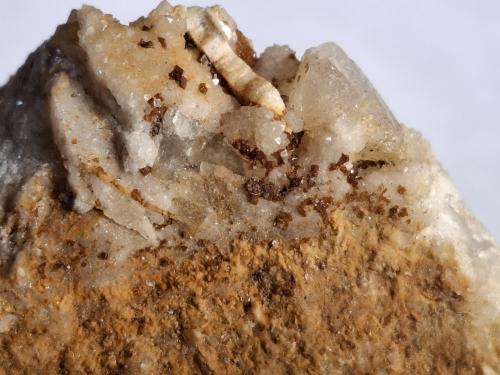 Bariumpharmacosiderite<br />Clara Mine, Rankach Valley, Oberwolfach, Wolfach, Black Forest, Baden-Württemberg, Germany<br />5,5 x 4,5 cm<br /> (Author: Volkmar Stingl)