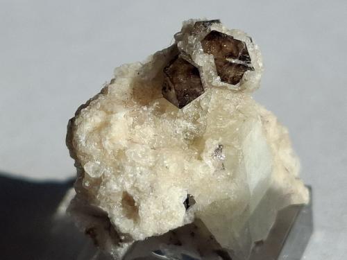 Grossular<br />Sierra de las Cruces, Sierra Mojada mining district, Municipio Sierra Mojada, Coahuila (Coahuila de Zaragoza), Mexico<br />2 x 2 cm<br /> (Author: Volkmar Stingl)