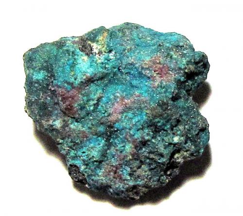 Alfredopetrovita, Calcomenita, Krut'aita<br />El Dragón Mine, Antonio Quijarro Province, Potosí Department, Bolivia<br />10 mm x 9 mm. Masa: 0,54 g<br /> (Autor: Carles Millan)
