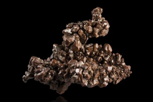 Copper<br />Quincy Mine, Hancock, Houghton County, Michigan, USA<br />21 x 15 x 14 cm / main crystal: 2.8 cm<br /> (Author: MIM Museum)