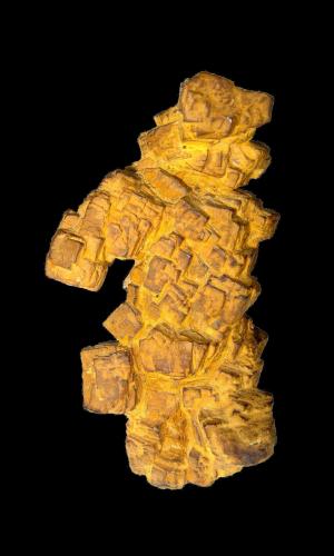 Goethita<br />Montjuïc, Barcelona ciutat, Comarca Barcelonès, Barcelona, Cataluña / Catalunya, España<br />76 mm x 37 mm. Masa: 80 g.<br /> (Autor: Carles Millan)