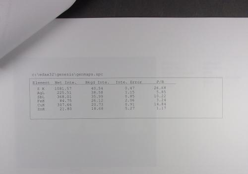 _Analisis Tetraedrita<br />Ciudad de Oruro, Provincia Cercado, Departamento Oruro, Bolivia<br />4,4 x 4 x 2,6 cm.<br /> (Autor: J. G. Alcolea)