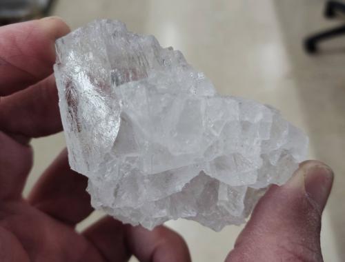 Silvita<br />Mina Cabanasses, Súria, Comarca Bages, Barcelona, Cataluña / Catalunya, España<br />6 cm<br /> (Autor: Cesar M. Salvan)