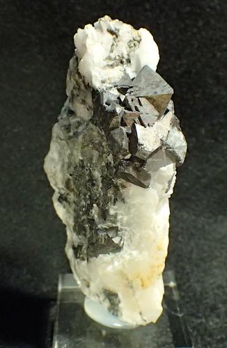 Gersdorffita<br />Aït Ahmane (pozo auxiliar), Agdz, distrito minero Bou Azzer, Provincia Zagora, Región Drâa-Tafilalet, Marruecos<br />6,8 x 3,5 x 1,8 cm.<br /> (Autor: Frederic Varela)