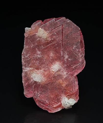 Rhodochrosite<br />Bulochi (Balochi), Astor Valley, Astor District, Gilgit-Baltistan (Northern Areas), Pakistan<br />7.8 x 5.2 cm<br /> (Author: am mizunaka)