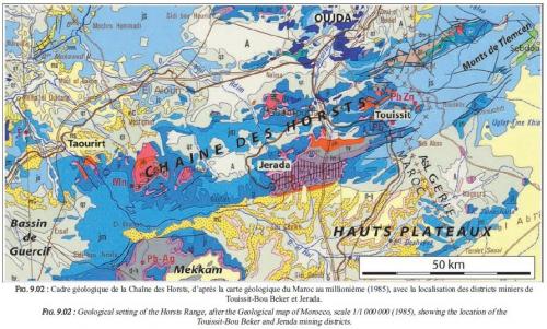 Geología regional, sistema de horsts y grabens (Autor: carles)
