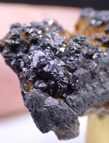 Krutaita<br />Mina El Dragón, Provincia Antonio Quijarro, Departamento Potosí, Bolivia<br />2,2 x 1,1 x 1 cm.  6,6 g.<br /> (Autor: J. G. Alcolea)