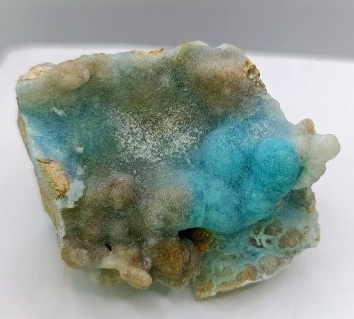 Hemimorfita<br />Mina El Pedreo, San Miguel de Linares, Artzentales, Comarca Las Encartaciones, Vizcaya / Bizkaia, País Vasco (Euskadi), España<br />7''5 x 5 cm<br /> (Autor: AntonioJesus)