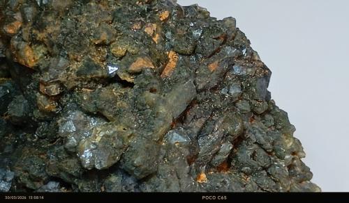 Cuarzo (variedad prasio)<br />Mina Balsa Depositaria, El Pino, El Gorguel, Cartagena, Comarca Campo de Cartagena, Región de Murcia (Murcia), España<br />6 x 7 cm.<br /> (Autor: Felipe Abolafia)