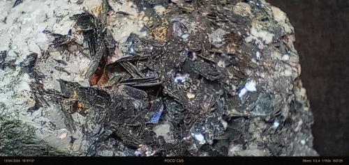 Hematites<br />Mina El Inglés, Los Jarales, Carratraca, Comarca Valle del Guadalhorce, Málaga, Andalucía, España<br />4,5 x 9,5 cm.<br /> (Autor: Felipe Abolafia)