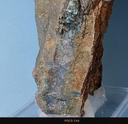 Tennantita<br />El Saltador, Carboneras, Comarca Levante Almeriense, Almería, Andalucía, España<br />7 x 5 cm.<br /> (Autor: Felipe Abolafia)