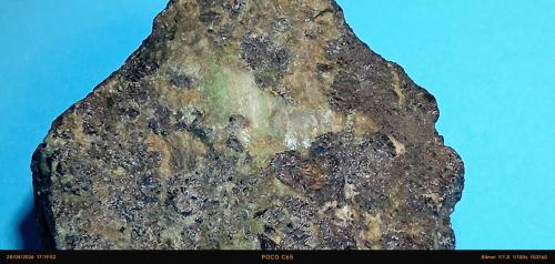 Cromita<br />Ojén, Comarca Costa del Sol Occidental, Málaga, Andalucía, España<br />7,5 x 5 cm.<br /> (Autor: Felipe Abolafia)