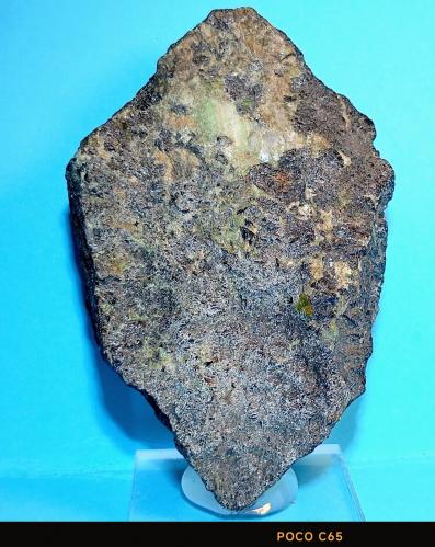 Cromita<br />Ojén, Comarca Costa del Sol Occidental, Málaga, Andalucía, España<br />7,5 x 5 cm.<br /> (Autor: Felipe Abolafia)