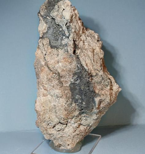 Clorargirita<br />Corta Santa Matilde, grupo minero Berja, Las Herrerías, Sierra Almagrera, Cuevas del Almanzora, Comarca Levante Almeriense, Almería, Andalucía, España<br />8 x 5 cm.<br /> (Autor: Felipe Abolafia)