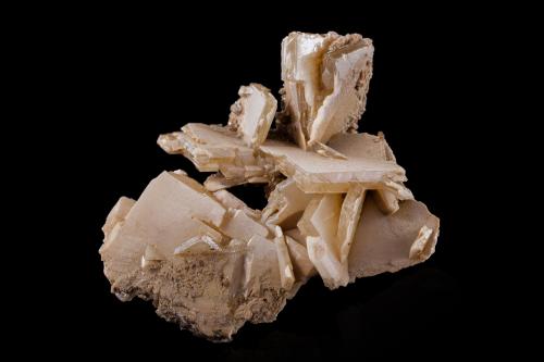 Stolzita<br />Sainte Lucie Mine, +15 level, Saint-Léger-de-Peyre, Marvejols, Mende, Lozère, Occitanie, France<br />5.5 x 4 x 2 cm / Cristal principal: 3.4 cm<br /> (Autor: Museo MIM)