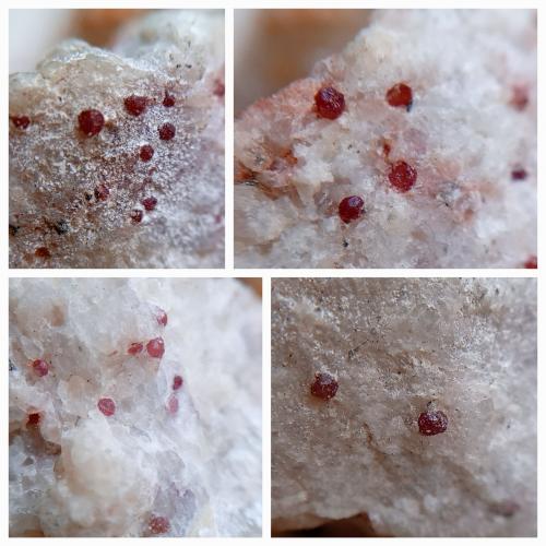 Almandine Garnet<br />Novara di Sicilia, Provincia Messina, Sicilia, Italia<br />1.5/1 mm<br /> (Author: mineralenzo)