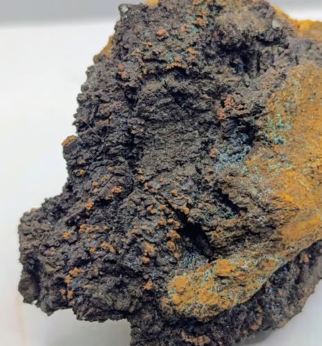 Cobre<br />Minas de Herrerías, corta Guadiana, Puebla de Guzmán, Comarca El Andévalo, Huelva, Andalucía, España<br />7''5x5''5 cm<br /> (Autor: AntonioJesus)