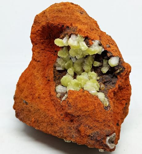 Adamita<br />Mina Ojuela, Mapimí, Municipio Mapimí, Durango, México<br />85x75x45 mm.<br /> (Autor: Luis Edmundo Sánchez Roja)