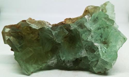 Fluorita<br />Riemvasmaak, Orange river area, Kakamas, ZF Mgcawu District, Northern Cape Province, South Africa<br />80x45x34 mm.<br /> (Autor: Luis Edmundo Sánchez Roja)