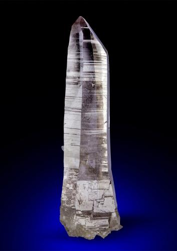 Quartz<br />Rauris Valley, Rauris, Zell am See District, Salzburg, Austria<br />Crystal size 14 cm<br /> (Author: Tobi)