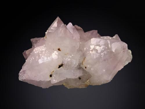 Quartz (variety amethyst)<br />Catón Mine, (Grupo Minero Los Pajaritos), Los Pajaritos-Cabezo de Don Juan Ravine, Llano del Beal, Cartagena, Comarca Campo de Cartagena, Region of Murcia (Murcia), Spain<br />63 mm x 42 mm x 40 mm<br /> (Author: Firmo Espinar)