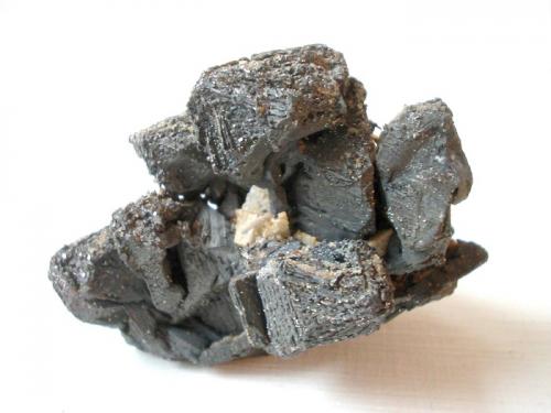Bismuth<br />Gang Opal, Pozo 38, nivel - 855 m, Niederschlema, Bad Schlema (Schlema), Distrito Schlema-Hartenstein, Erzgebirgskreis, Sajonia/Sachsen, Alemania<br />6 x 4,5 cm<br /> (Author: Andreas Gerstenberg)