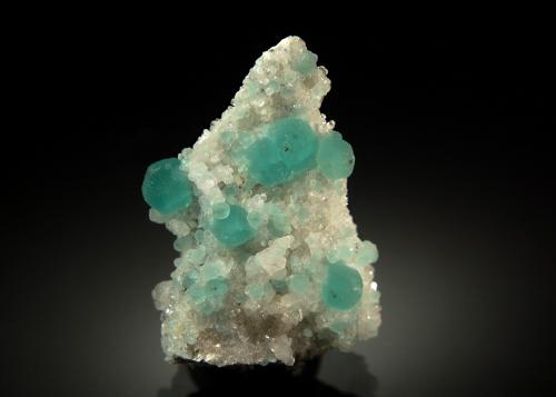 Fluorite<br />Roata Mine, Cavnic mining area, Cavnic, Maramures, Romania<br />2.0 x 3.0 cm<br /> (Author: crosstimber)