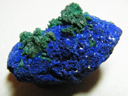 Malachite/Azurite<br />Tsumeb Mine, Tsumeb, Otjikoto Region, Namibia<br />40x30x20mm<br /> (Author: Heimo Hellwig)