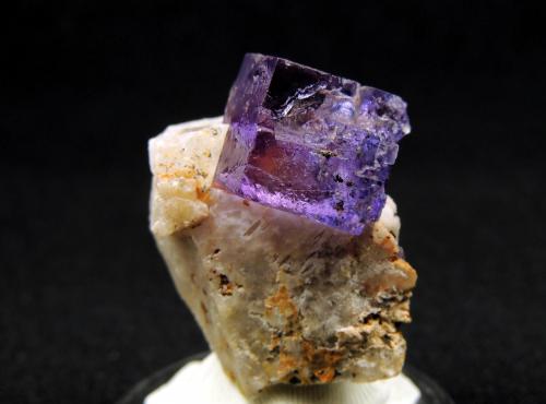 Fluorite<br />Santa Eulalia District, Municipio Aquiles Serdán, Chihuahua, Mexico<br />2.5 x 2.3 x 2.1 centimeters<br /> (Author: Ricardo Melendez)