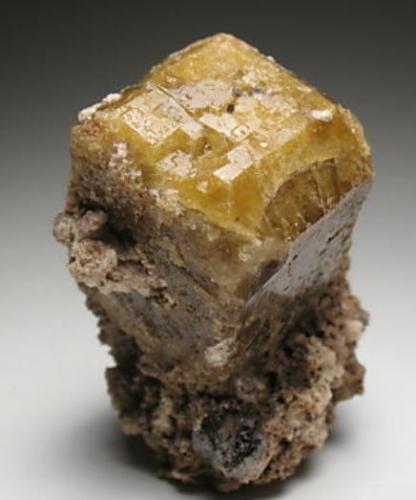 Vesuvianita<br />Sierra de las Cruces, Sierra Mojada mining district, Municipio Sierra Mojada, Coahuila (Coahuila de Zaragoza), Mexico<br />4,5 x 3,5 x 3 cm<br /> (Autor: Antonio Alcaide)